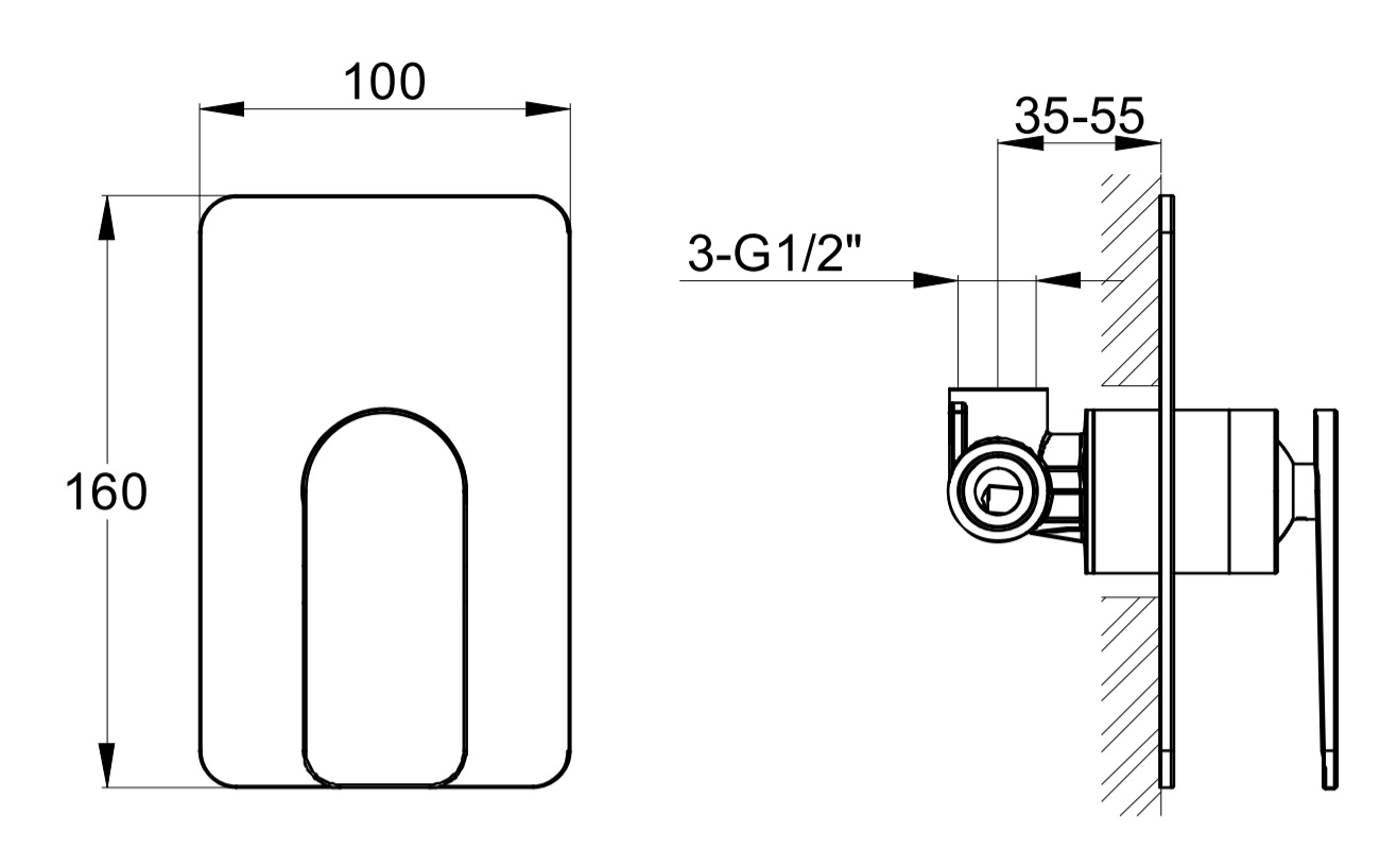 kohlman experience QB100E rysunek techni